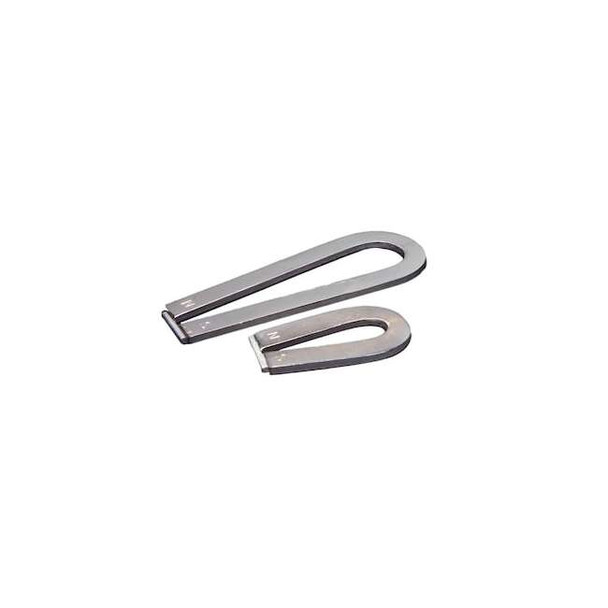 United Scientific Steel Horseshoe Magnet,6 SHM060 Pack of 2
