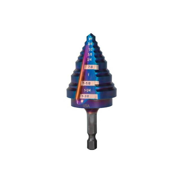 Spyder Step Bit/Hex Shank 19024