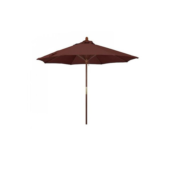 Patio Umbrella, Octagon, 97.5" H, Olefin Fabric, Terrace Adobe