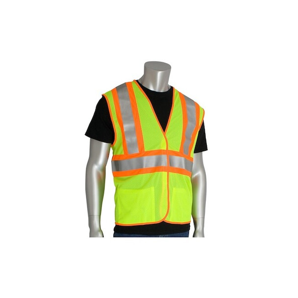 Pip Class 2,Fr Treated Mesh Vest 305-MVFRLY-2X/3X