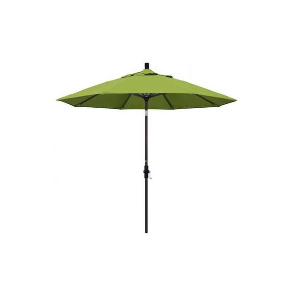 Patio Umbrella, Octagon, 102.38" H, Sunbrella Fabric, Macaw