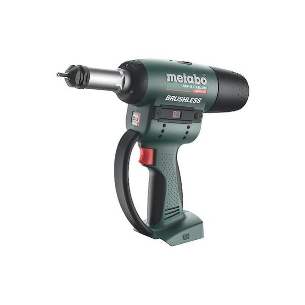 Metabo Rivet Tool, 0.375 in L, 18 V DC NMP 18 LTX BL M10 bare MB