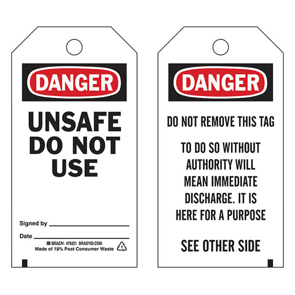 Brady® Lockout Tags