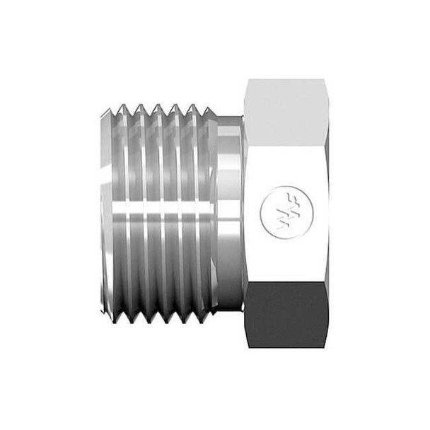 Weatherhead Plug, Carbon Steel, Compression 3/8 in 7229X06