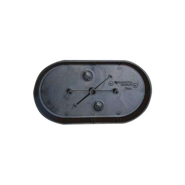 W F Harris Lighting Surface Mount Wiring Box,Black,9" L 2-BK