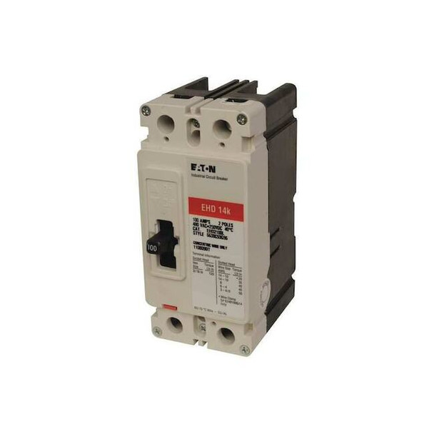 Molded Case Circuit Breaker, EHD Series, 50A, 2 Pole, 480V AC, 18kA at 240V AC