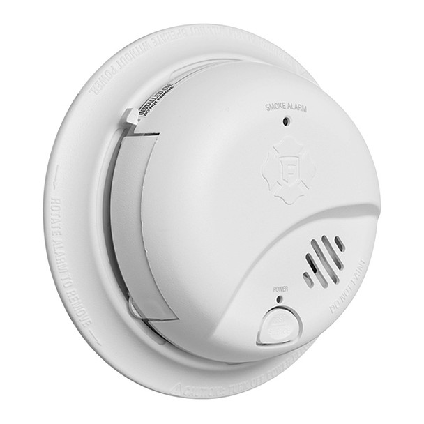 BRK® Hard-Wired Ionization Smoke Alarm w/ 9V Battery Backup