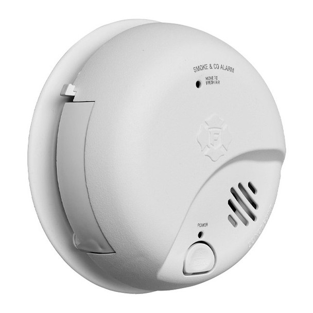 BRK® Battery-Operated Combination CO/Ionization Smoke Alarm w/ 9V Battery Backup