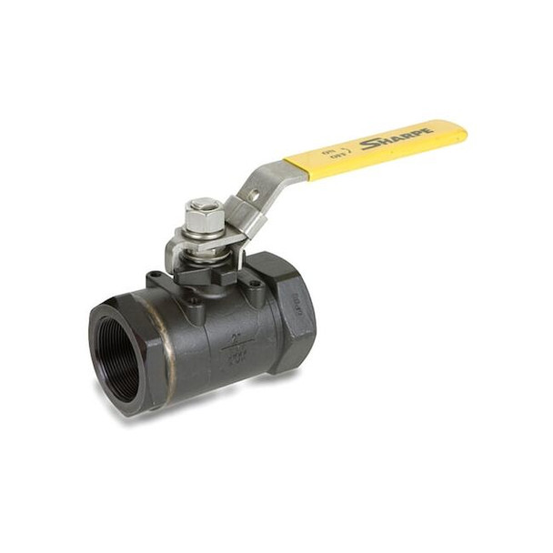 Sharpe Manual 2-Way Ball Valve,NPT,Carbon Steel 4353010400
