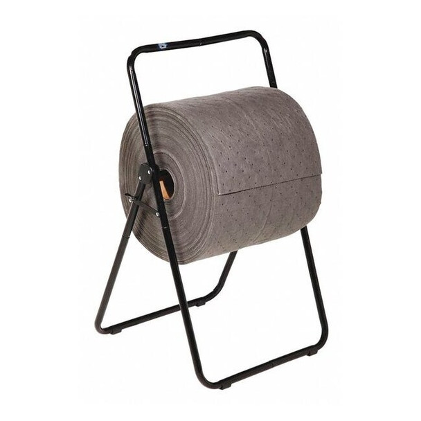 Spilltech Adj. Roll Dispenser,Black,Steel A-ROLLRACK2