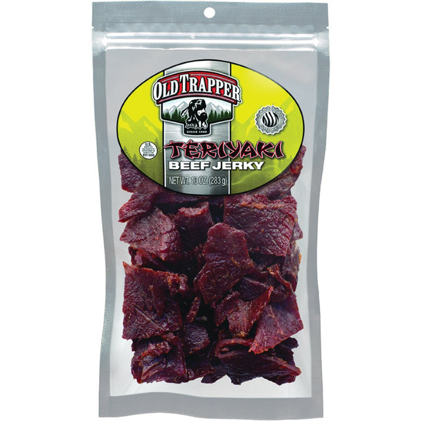 Old Trapper 10 Oz. Teriyaki Beef Jerky 22310T Pack of 8