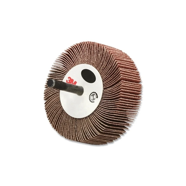 Flap Wheel 244D, 3 in dia, 80 Grit, 20000 RPM