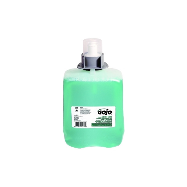 Green Certified Foam Hand, Hair and Body Wash Refill, 2000 mL, Cucumber Melon, Used with FMX-20™ Dispenser (Sold Separately)