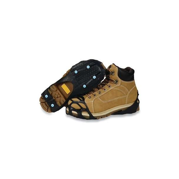 Industrial Ice + Snow All Purpose Traction Aid, X-Large, Rubber, Ice Diamond™ Spikes, Black