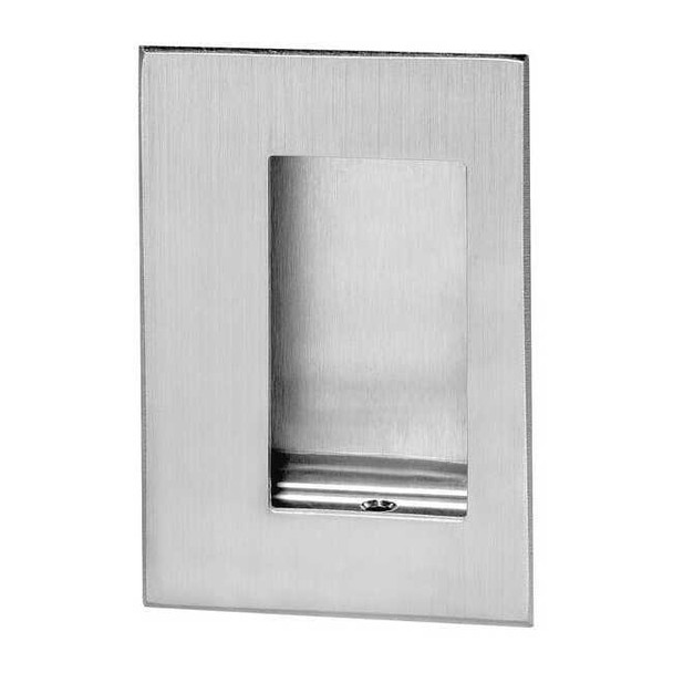 Rockwood Recessed Pull Handle, Silver, SS 94C.32D