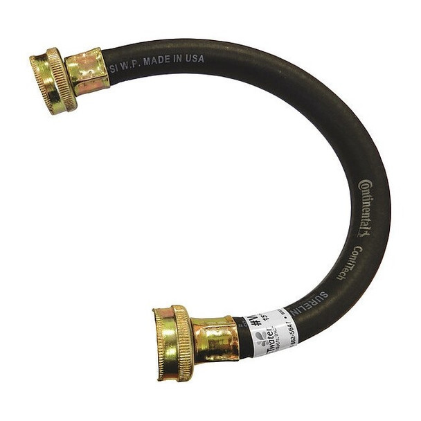 Safe-T-Seal Water Hose,Includes Shut-Off Valve,13" WF-HOSE