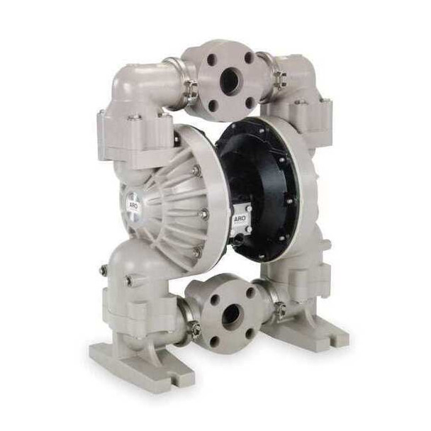 Double Diaphragm Pump, Polypropylene, Air Operated, Neoprene, 139 GPM
