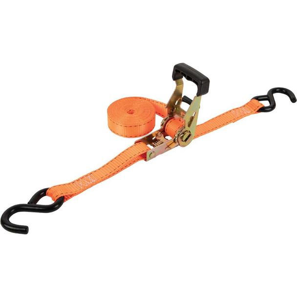 Erickson 1 In. x 15 Ft. 2000 Lb. Ratchet Tie-Down (2-Pack) 34404