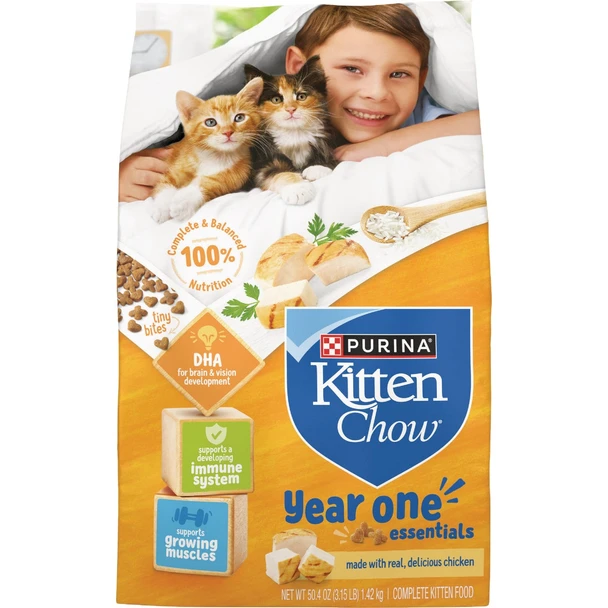 Purina Kitten Chow 3.15 Lb. Chicken Dry Kitten Food 569780