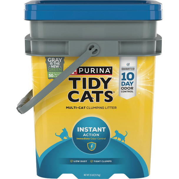 Purina Tidy Cats 35 Lb. Clumping Instant Action Cat Litter 110531