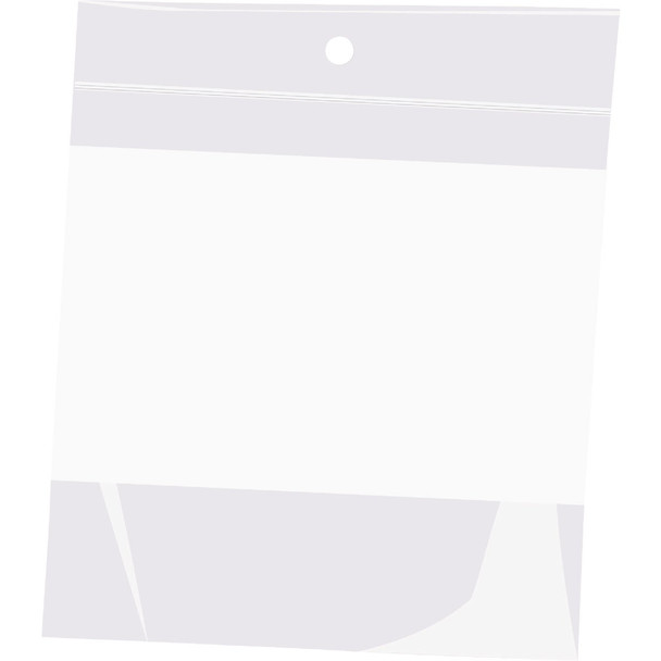 Centurion 4 In. x 4 In. 2 Mil Non-Branded Reclosable Bag with Hole (100-Pack)