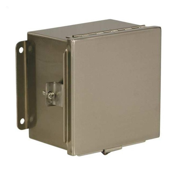 Screws and Clamps Electrical Enclosures, 10 in H, 4 in D, 8 in W, 12, 13, 4, 4X