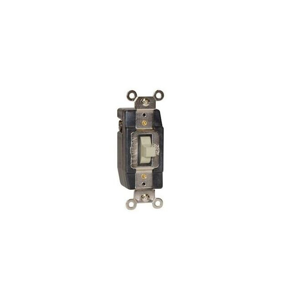 Leviton Wall Switch, Toggle, 3 A, Ivory 1081-I