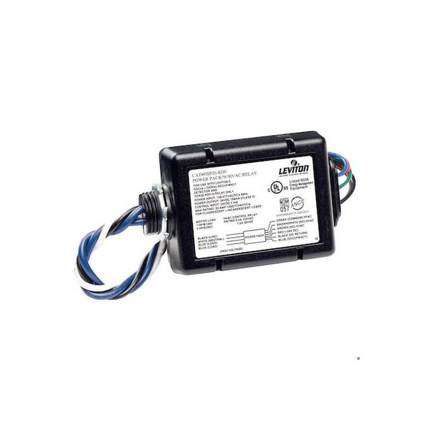 Leviton Power Pack,Black OSP20-RDH