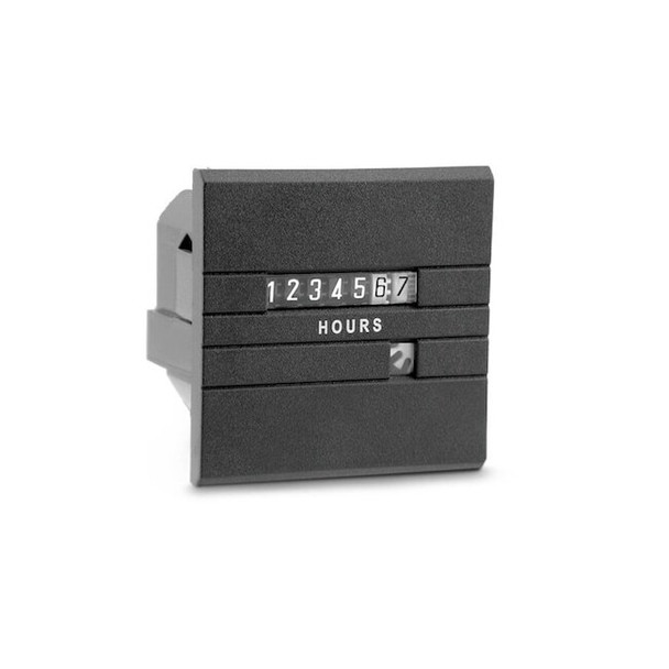 Trumeter Hour Meter,Electromechanical,Square 711-0190