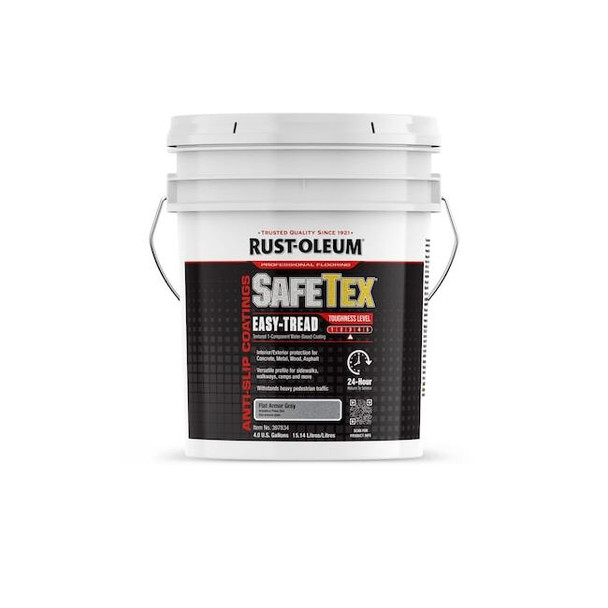 Rust-Oleum Epoxy Coating,Gray,4 gal,Pail 397834