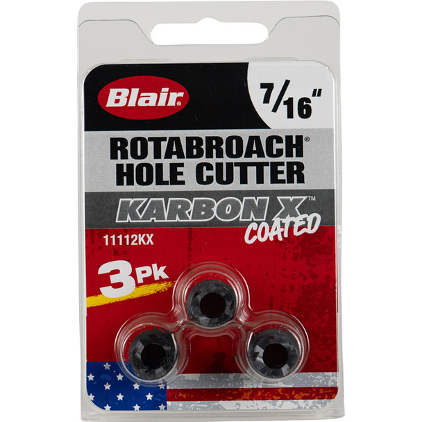 3pk 7/16" Cutters with KX Coating 11112KX