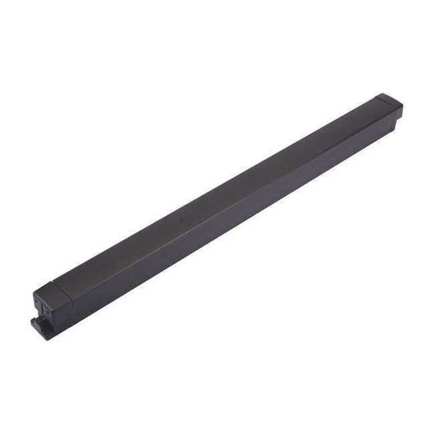 Adams Rite Rim Exit Device Narrow Glass,Dark Bronze 8802-36