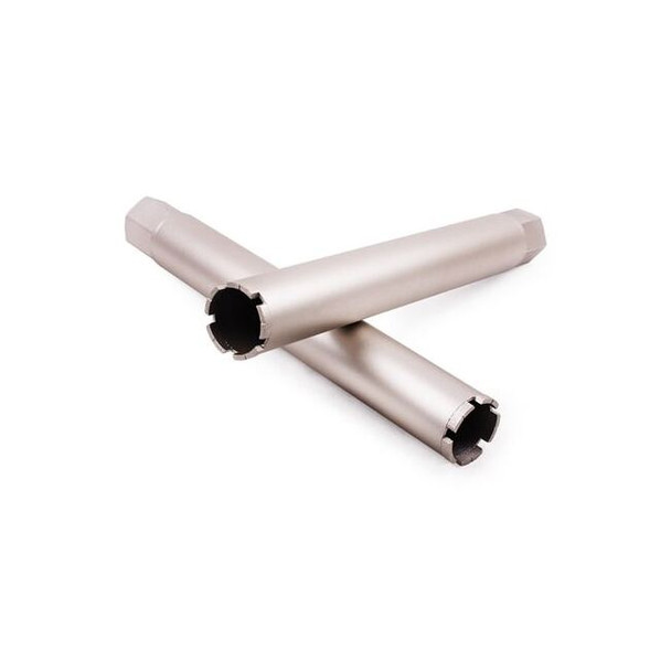Diamond Vantage Core Bit, 6" Core Dia, 16-3/4" L, Wet 06214JWHAX2
