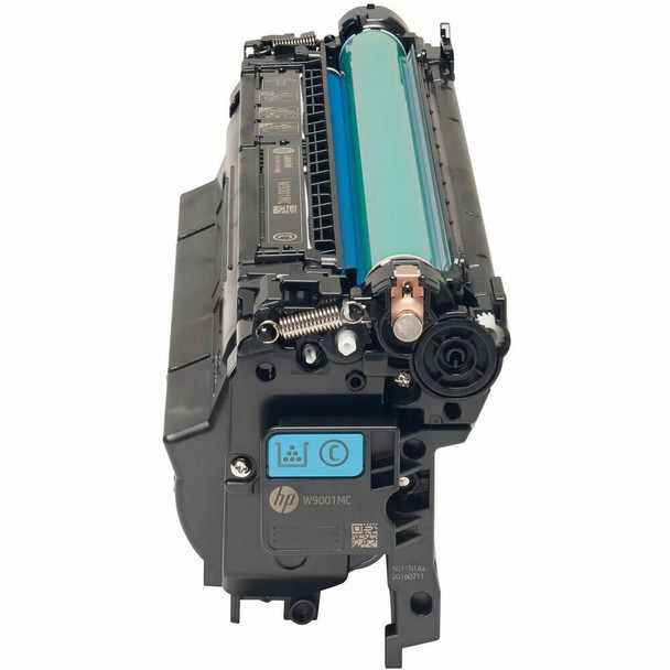 HP 655A (CF451A) Original Laser Toner Cartridge - Cyan - 1 Each - 10500 Pages