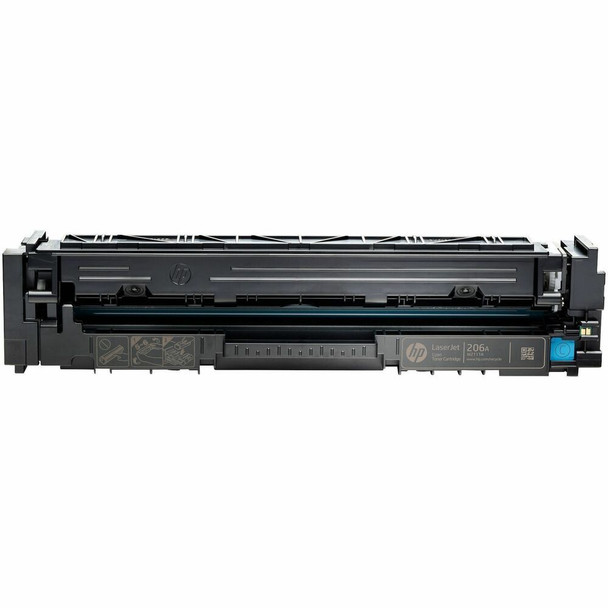 HP 206A Original Laser Toner Cartridge - Cyan - 1 Each - 1250 Pages