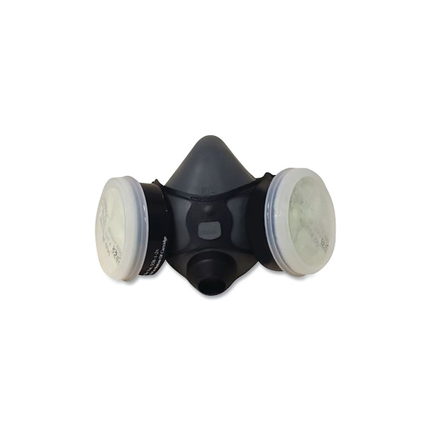 DeMask Reusable Multi-Purpose Respirator, Medium/Large, Black