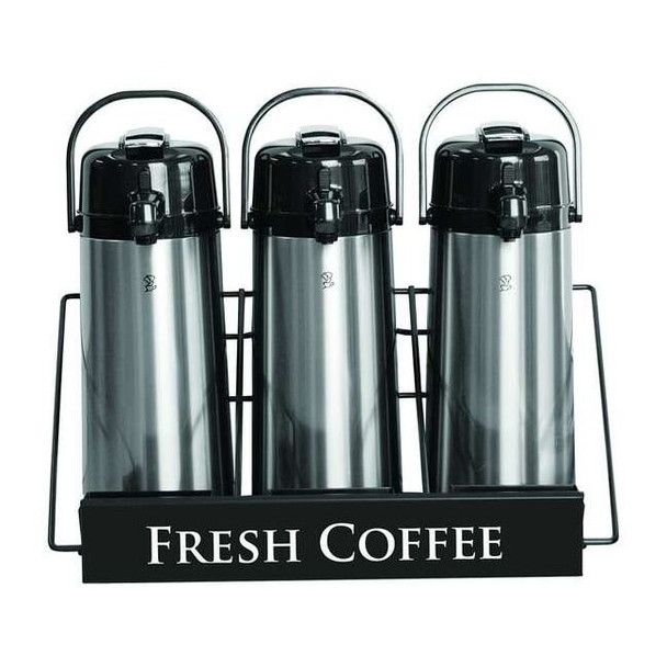Newco Coffee Airpot Rack,12 1/2 in L,Black Airpot Rack