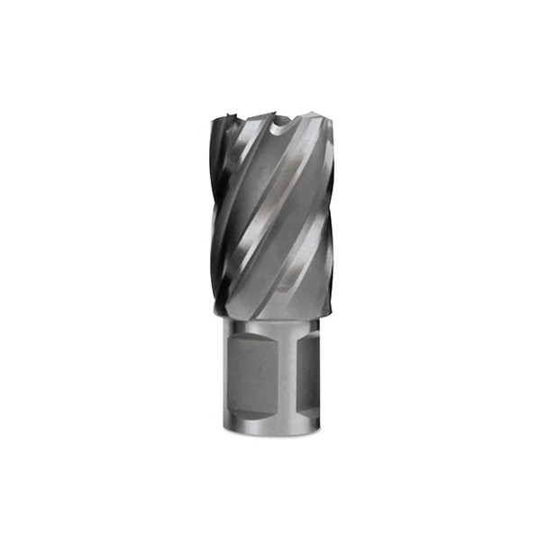 Cyclone HSS Premium Grade Annular Cutter, 7/8 in dia x 2 in Depth, 3/4 in Weldon Shank, Includes Pilot Pin