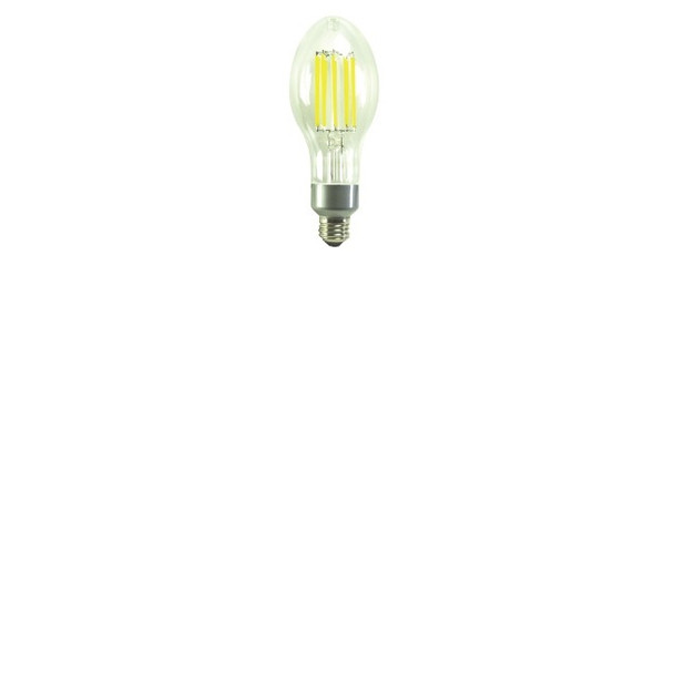 TCP FED23N10050E26CL HID LED Clear Filament Lamp 24W 5000K ED23 E26 100W HID Equivalent