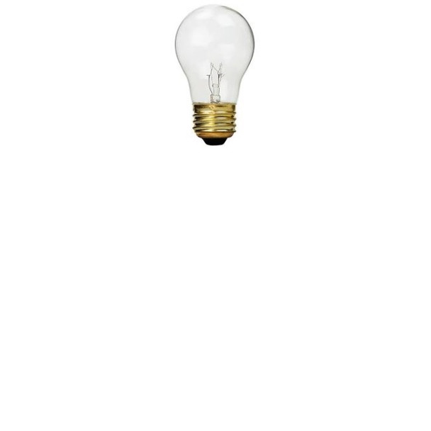 15A15/CL 130V 15W Clear Appliance Bulb