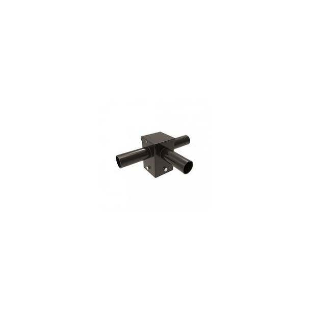Keystone KT-PMTT-4SQ-T90 Pole Mount Triple Tenon 2-3/8" Top Mount Horizontal 90° 4" Square Pole