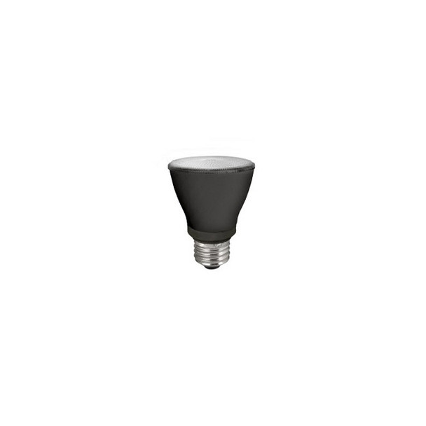 TCP L50P20D2527KFLCQB $10.61 7W LED PAR20 2700K 40° Flood 90CRI Black Housing Case/12