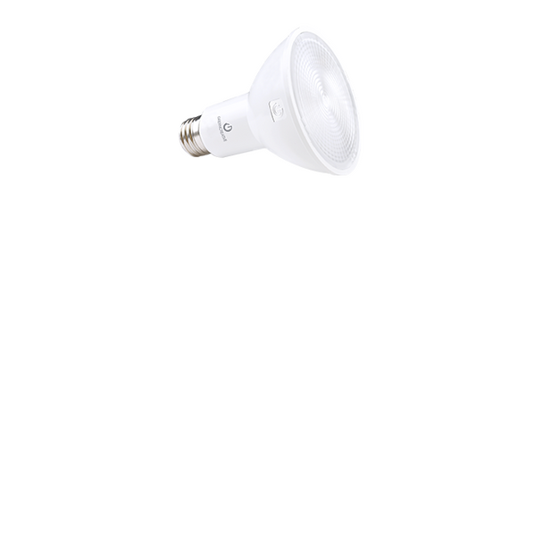 Green Creative 58118 13PAR30DIM/930FL40 13W 3000K 40° Long Neck LED PAR30 Case/6