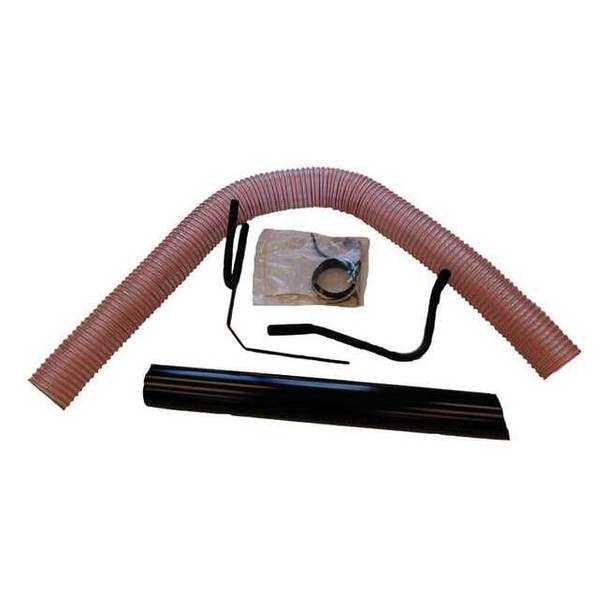 Billy Goat Hose Kit,5 In. x 10 Ft.,For MV650SPH 840116