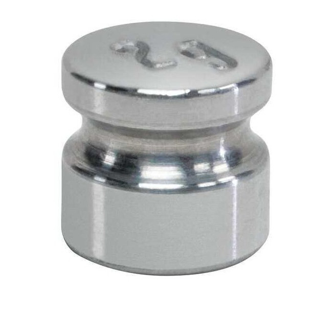 Rice Lake Weighing Systems Calibration Weight,SS,2g,Cylinder 12501TR