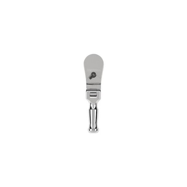 Tekton 3/8 in Drive 90 Geared Teeth Pear Hand Ratchet, Polished SRH25104