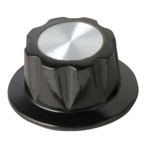 Davies Skirted Control Knob, Control Knob, 1/4" Size, 0.63"L, GP Phenolic 1913BE