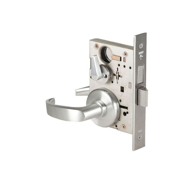 Best Mortise Lockset, Lever, 45H, 45H Escutcheon, Privacy, Mech. 45H0L14H626RH
