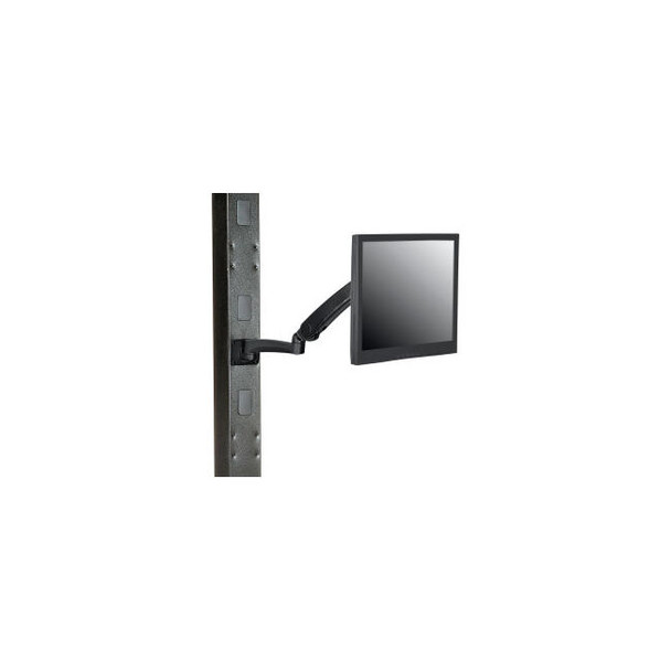Global Industrial Gas Spring LED or LCD Monitor Arm w/ VESA Plate Black