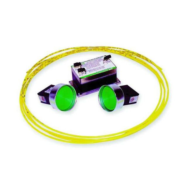 Aro Manual Air Control Valve, Button, Green 59003-842